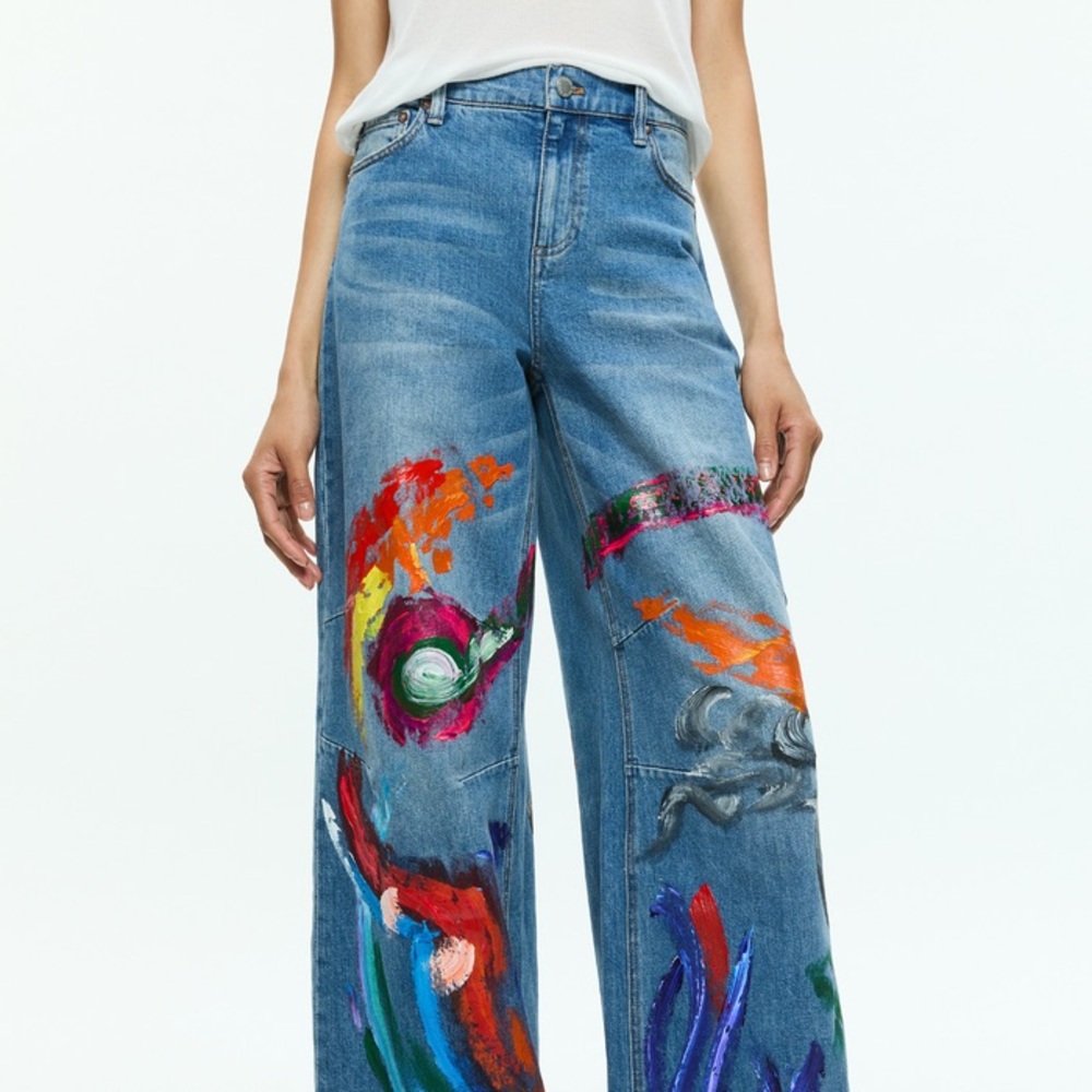 Alice and Olivia Tucker jeans